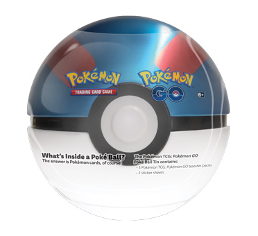 Pokemon Go - Great Ball Tin